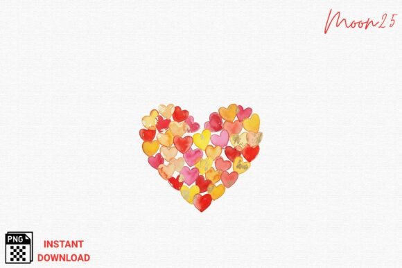 Download Watercolor Heart Love Valentine Png - Love valentine png Collection