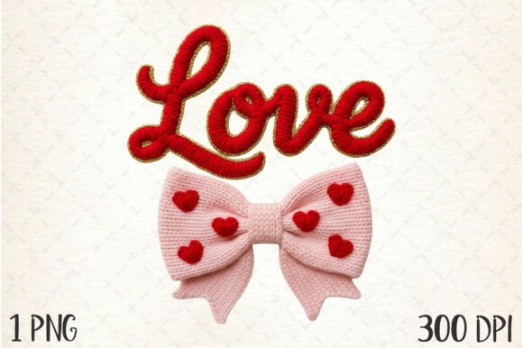 Download Faux Yarn LOVE Valentine PNG - Premium Resources