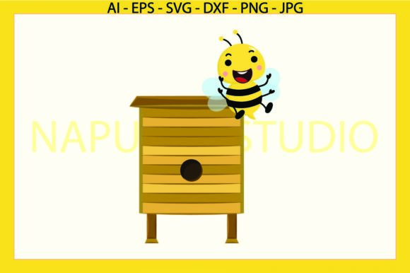 Download Bee Hive Svg | Animals | Spring - Bee hive Collection