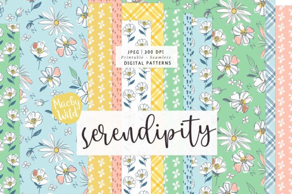 Download Serendipity Seamless Retro Patterns - Retro patterns Collection