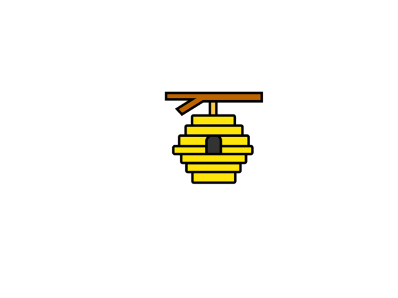 Download Spring Bee Hive Illustrations - Bee hive Collection